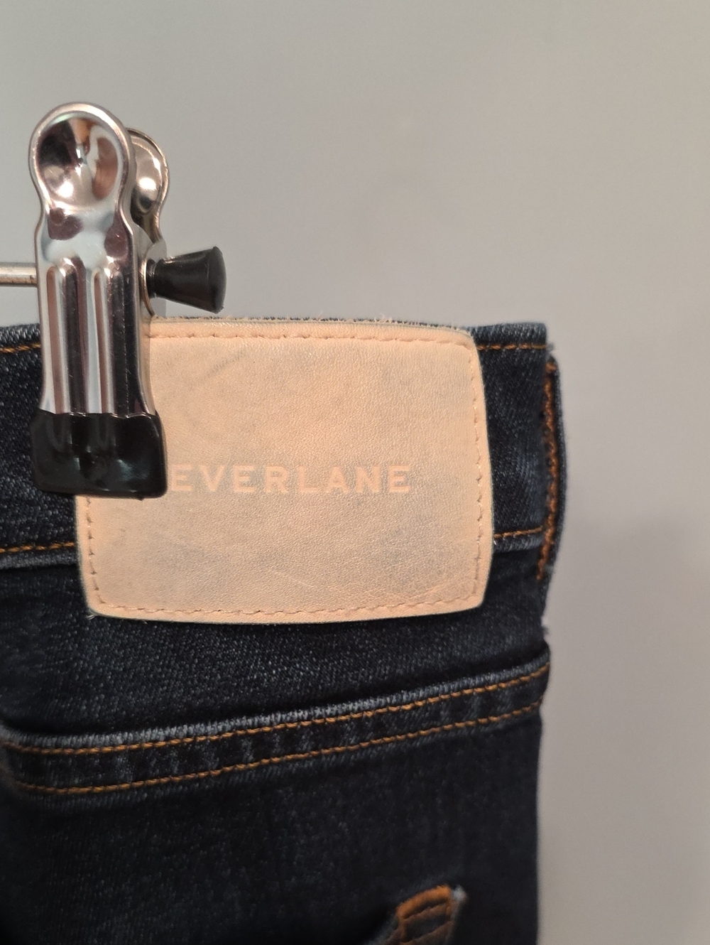 Everlane Dark Wash Skinny Jean 31 - Picture 4 of 8